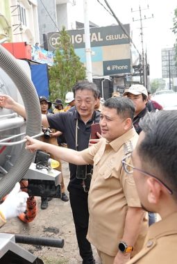 Antisipasi Banjir, Pemkot Makassar Jajaki Teknologi Penyedot dan Penyemprot Air dari Jepang