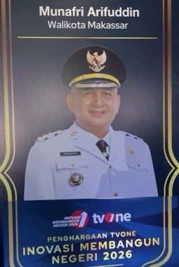 Wali Kota Munafri Bawa Program Makassar Berjasa Raih Penghargaan Inovasi Membangun Negeri 2026